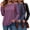 Purple-Navy-Black, variant on MOSHU 3 Pack Pullover Sweatshirts for Women Crew Neck Long Sleeve Shirts Casual Loose Fit Sweatshirts Curved Hem Tunic Tops