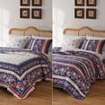 thumbnail image 4 of Greenland Home Fashions Marsha Cotton-Rich Quilt and Pillow Sham Set, 4 of 7