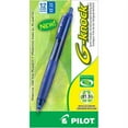 thumbnail image 3 of Pilot BeGreen G-Knock Retractable Gel Ink Pens Fine Pen Point - 0.7 mm Pen Point Size - Refillable - Retractable - Blue Gel-based Ink - Blue Barrel - 12 / Dozen, 3 of 3