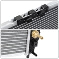 thumbnail image 3 of DNA Motoring OEM-RA-2873 Aluminum Radiator For 2004-2009 Chevy Aveo5 Pontiac G3 Wave5 Suzuki Swift AT MT 05 06 07 08, 3 of 5