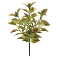 thumbnail image 2 of Artificial Plants Outdoor, 1 Bundles Faux Plants UV Resistant Fake Silk Greenery Leaves with Stems for Outside Front Porch Patio Garden Planter Decoration, 2 of 9