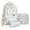 White, variant on HJYCHN School Backpack for Boys Star Print 3Pc Set Daypack with Crossbody Pencil Case Charm Back to School Supplies for Kids Backpack for Girls Green