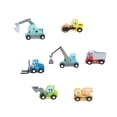 thumbnail image 4 of Juego de 7 piezas de juguetes de construcción, juguetes transportadores, excavadoras, juguetes de viaje, mini vehículos de juguete, juguetes para, 4 of 9
