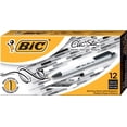 thumbnail image 2 of Stylo BIC Clic Stic Noir à Bille Rétractable 1,0 mm Lot de 12, 2 of 6