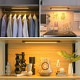thumbnail image 4 of TEMOGU-Under Cabinet Lighting, Plug in LED Light Bar with ETL Adapter, Hand Wave Sensing, Dimmable Cabinet Lights Kit for Kitchen,Shelf,Bookcase,Display,Counter, 2700K Warm White,Super Bright,Black, 4 of 4