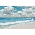 thumbnail image 3 of Nan 24x17 Black Modern Framed Museum Art Print Titled - Beach Bliss, 3 of 5
