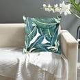 thumbnail image 5 of Summer tropical pillowcase palm leaf plant print green hold pillowcase Hawaiian decor for family sofa - style:style1;, 5 of 5