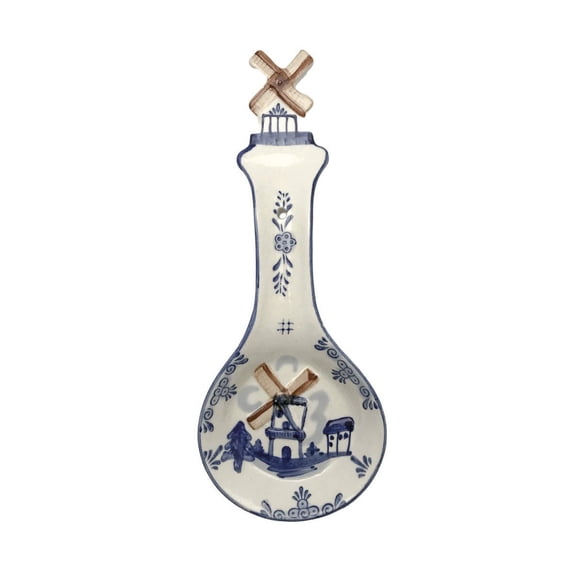 DUTC Porcelain Spoon Rests Color Windmill - Ceramic