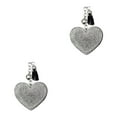 thumbnail image 2 of Thinsony Heart-shaped Key Ring Keys Safe And Fashionable Personalized Key Chain white 2Set, 2 of 6