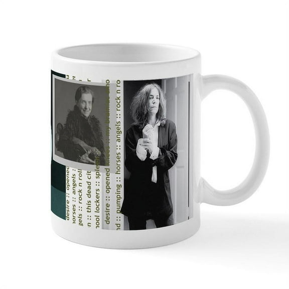 CafePress - Patti Smith Mug - 11 oz Ceramic Mug - Novelty Coffee Tea Cup