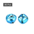 thumbnail image 3 of 8mm Jingle Bells Craft Bells Carbon Steel Electroplating Blue 80 Pack, 3 of 5