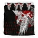 thumbnail image 1 of Juego De Cama Vikingo Cuervo Místico Tatuaje Sangre Rlt12, 1 of 6
