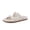 Cream, variant on Cushionaire Lens Womens Sandals with Arch Support, Comfortable Sandals for Women with Braided Strap and Cushioned Footbed