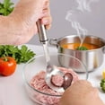 thumbnail image 4 of Meatball Spoon,304 Stainless Steel Meat Ball Patties Maker,Press-type U-shaped Long Handle Meatball Making Scoop,Non-stick Meat Ball Making Spoon,Kitchen Tool for Easy Meatball Shaping, 4 of 4