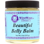 WiseWays Herbals LLC Beautiful Belly Balm 4 oz 113 g