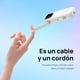 thumbnail image 5 of Power Bank 22.5W 10000 mAh Baseus Qpow2 Cable iOS y USB-C, Puerto USB y USB C (Blanco), 5 of 7