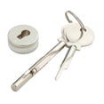 thumbnail image 2 of 2 Glass Lock Display Cabinet Lock for Dresser Lock Drawer, 2 of 5