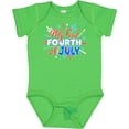 thumbnail image 3 of Inktastic My First Fourth of July- Red, White, and Blue Fireworks Boys or Girls Baby Bodysuit, 3 of 5