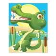 thumbnail image 5 of Melissa & Doug Make-a-Face Sticker Pad - Crazy Animals, 20 Faces, 5 Sticker Sheets - FSC Certified, 5 of 9