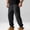 A209 Black, variant on Xdegoge Cargo Joggers for Men Lightweight Athletic Hiking Pants Elastic Waist Cuffed Ankle with Multi-Pockets Quick Dry Casual Bottoms Outdoor Work