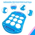 thumbnail image 7 of Pool Toys Games Set, Inflatable Floating Tic-Tac-Toe with 12 Balls, Cup Holder and Fruits Colder for Adults Teens Kids 2-8 Players, 7 of 7