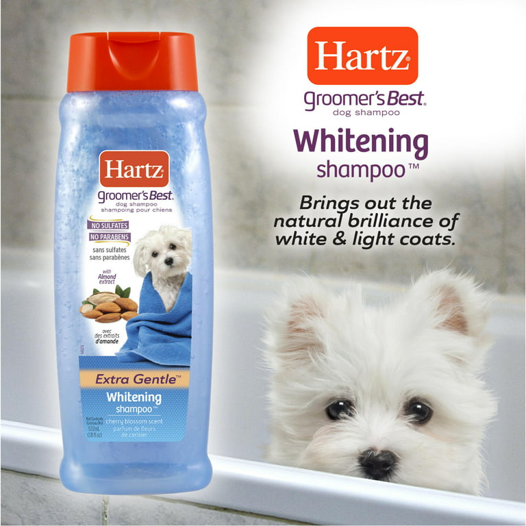 fejl ophavsret træ Hartz Groomer's Best Whitening Dog Shampoo, 18oz. - Walmart.com