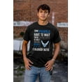 thumbnail image 4 of US Air Force Proud Parent Mom Dad Men's Graphic T Shirt Tees Brisco Brands S, 4 of 5