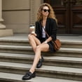 thumbnail image 2 of Ecetana Womens Loafers Shoes Platform Chunky Penny Loafer Comfortable Slip On Work Business Casual Dress Shoes, 2 of 6