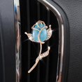 thumbnail image 3 of Dww-lot de 3 Clips de Ventilation pour Climatisation de Voiture (fleurs Roses), Clips D'aration pour Voitures, Clips pour Grille D'aration de Voiture, 3 of 5