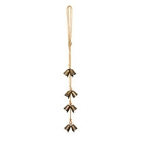 Cheapark Vintage Copper Christmas Bells - Hanging Decor for Garland & Ropes, Festive Accents for Holiday Home & Tree