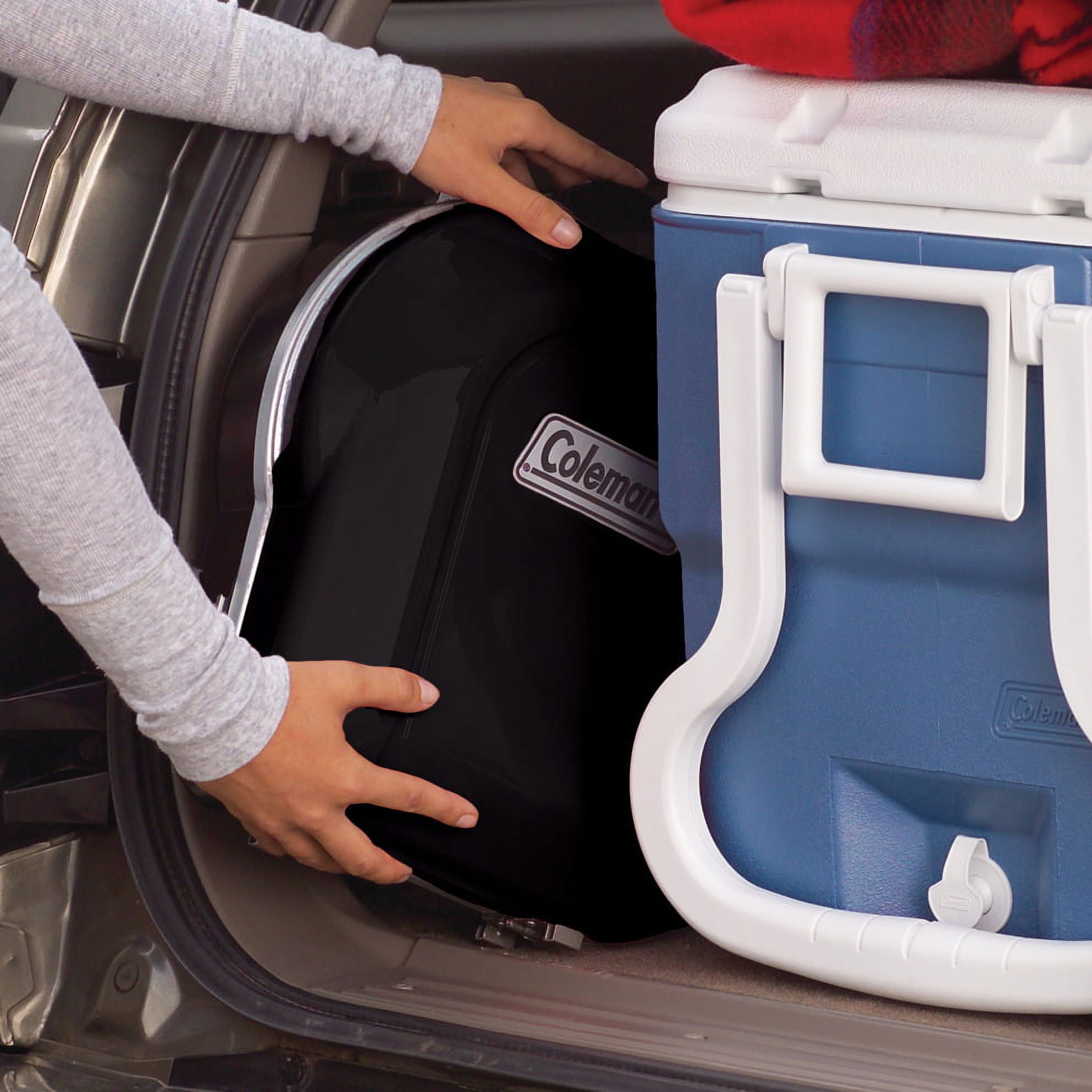Coleman fold n go gas cheap grill