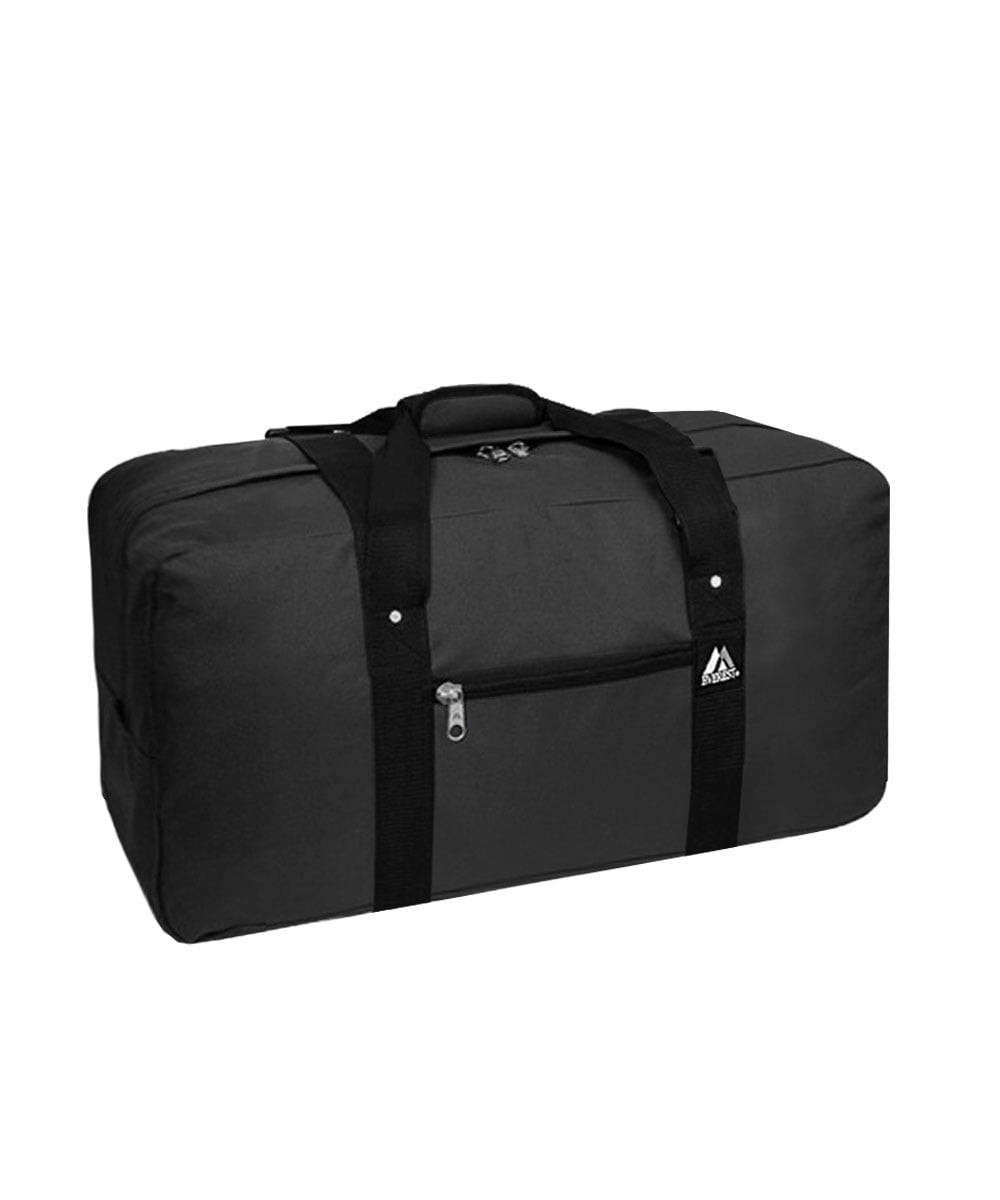 Everest 30 inch Round Duffel Bag 30p, Black