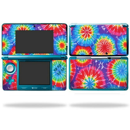 Skin Decal Wrap Cover Compatible With Nintendo 3DS Sticker Design Tie Dye 1