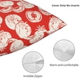 thumbnail image 3 of Pofeuu Tomatoes Print Double-sided plush pillowcase Square Throw Pillow Covers Pillows Cover for Living Room Bedroom Sofa Couch Cushion Cover（No pillow core）-20"x20", 3 of 7