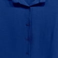 thumbnail image 7 of Bxsruta Womens Button Down Shirt Dress Casual Long Sleeve Collared Midi Dresses Beach Cover Up, 7 of 7