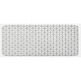 thumbnail image 1 of Abstract Kitchen Mat, Minimalist Cubes in Trippy Simplistic Geometric Square Shapes Modern Graphic, Plush Decorative Kitchen Mat with Non Slip Backing, 47" X 19", White Black, by Ambesonne, 1 of 1