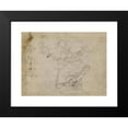 thumbnail image 2 of Francesco Vanni 24x19 Black Modern Framed Museum Art Print Titled - God the Father in the Air with Arms Outstretched (ca.&nbsp;1580s), 2 of 5