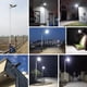 thumbnail image 3 of Toystoory Luz de calle con energía Solar de vidrio templado, Control remoto, IP67, resistente al agua, funciona con luz, 50W, reemplazo de Iluminación y accesorios  308 cuentas Toystoory HA073107-03, 3 of 6