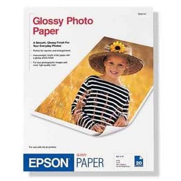 Glossy Photo Paper, 9.4 mil, 13 x 19, Glossy White, 20/Pack Glossy Photo Paper, 9.4 mil, 13 x 19, Glossy White, 20/Pack
