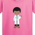 thumbnail image 4 of Inktastic African American Boy, Doctor, Lab Coat, Medicine Youth T-Shirt, 4 of 5