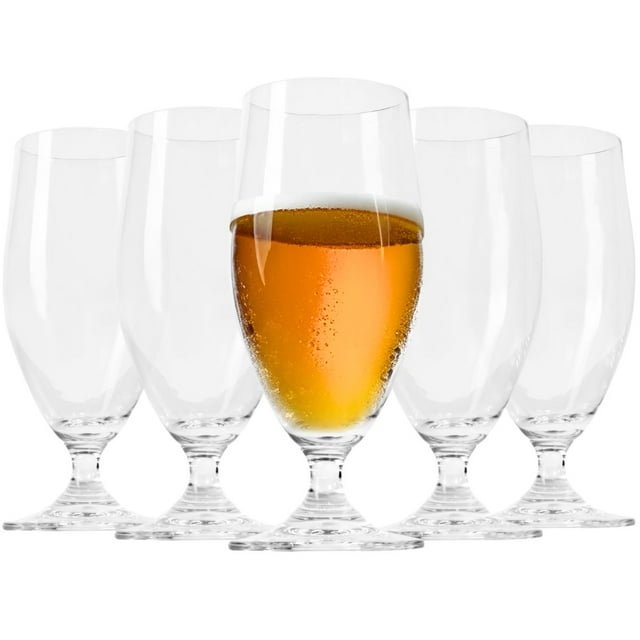 Juego 6 Copas Cerveceras Stovmex Vidrio 360 Ml