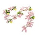 thumbnail image 5 of Guirnalda de flores de cerezo y limón artificiales, adorno para puerta de entrada 170 centímetros, 5 of 9