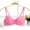 Hot Pink, variant on My Items Ordered Full Coverage Bras for Women Women's Oversized Bra Super Gathered Lingerie Lace Bra Large Chest Small Size Adjustable Shoulder Straps
