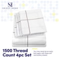 thumbnail image 2 of Sábanas Sweet Home Collection 1500 Supreme, tamaño doble, 2 of 5