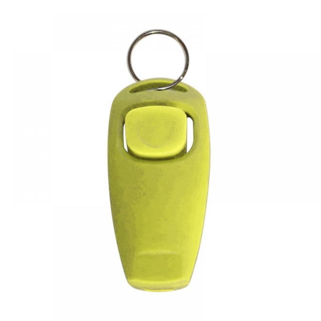 Linen Purity Cute Shape Dog Whistle Clicker Pet Dog Trainer Aid Guide With Key Ring Dog Training Whistle Dog Product