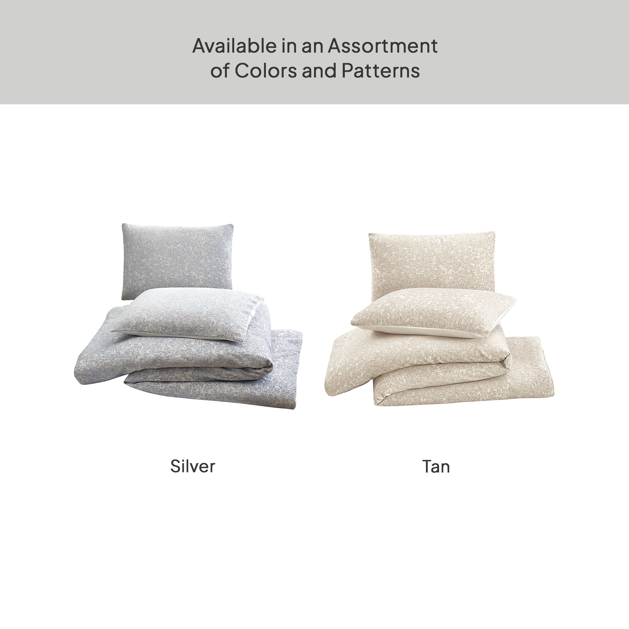 Better Homes & Gardens King Comforter Set, Heavy Weight Warmth, 3-Piece, Grey Chenille