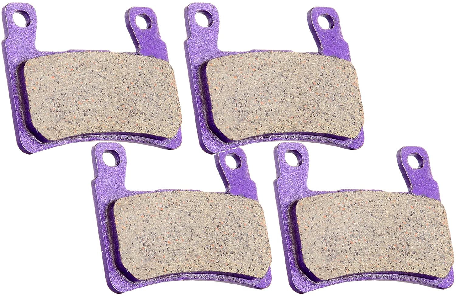 ECCPP FA296 Brake Pads Front Carbon Fiber Replacement Brake Pads Kits