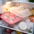 thumbnail image 5 of Bandeja para Cubitos de Hielo con Forma de Pelota de Golf: Molde de Silicona para Esferas de Hielo para Cócteles, Whisky y Bebidas de Fiesta con Embudo para Facilitar El Llenado | Original Máquina pa, 5 of 5