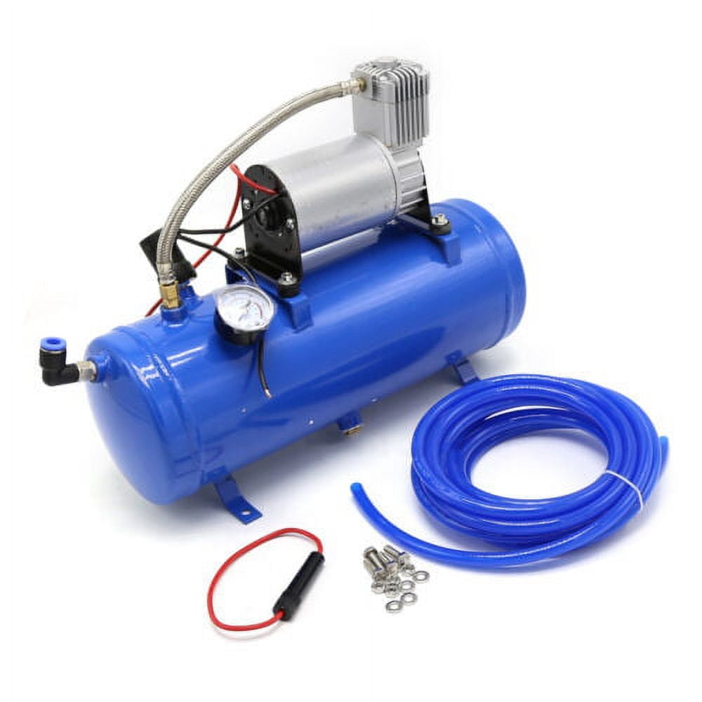 Renviery Blue 12V 150 PSI 1-Stage Oil-free Air Compressor 6L