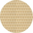 thumbnail image 1 of Ahgly Company Machine Washable Indoor Round Transitional Metallic Gold Area Rugs, 7' Round, 1 of 7